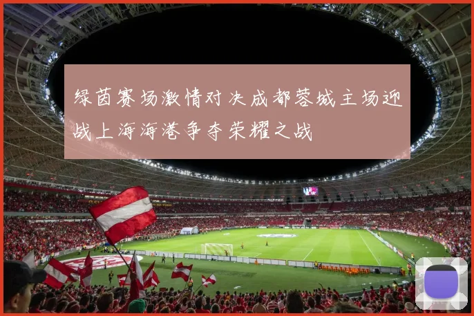 绿茵赛场激情对决成都蓉城主场迎战上海海港争夺荣耀之战